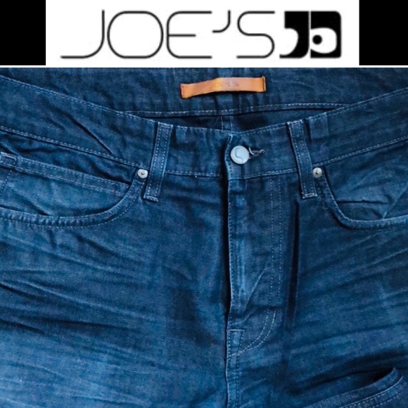 ♻️ Classic Fit Denim 👖 JOE’S JEANS Dark Blue Wash - Picture 2 of 8